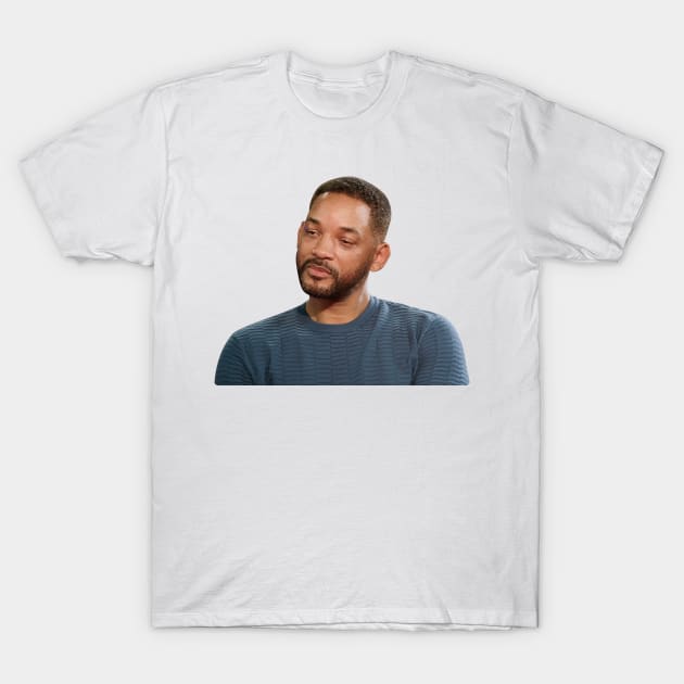 Sad Will Smith T-Shirt by TextTees